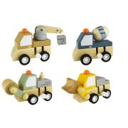 Wind Up Trucks Set of Four